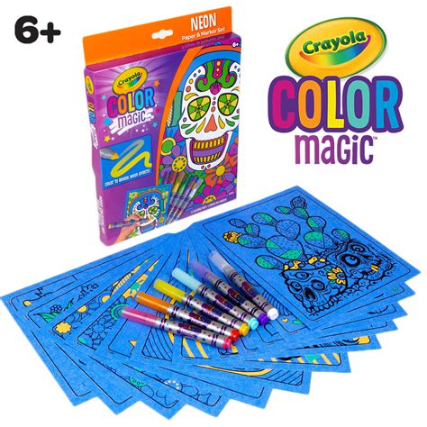 Enhance your artwork with Crayola Color Magic